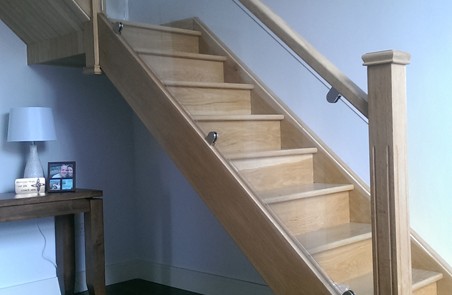 Glass panels for Stairs Munster