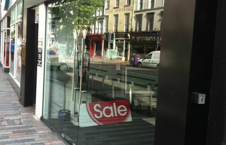 Toughened glass doors in the sony centre Cork City