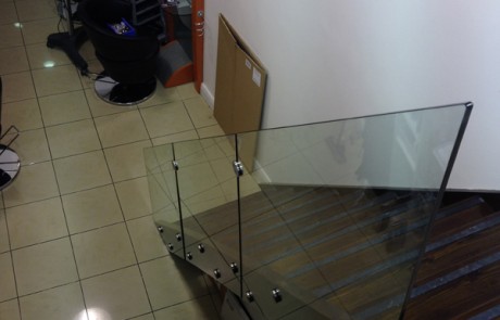 Toughened glass for stairs