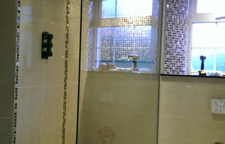 Walk In Shower Glass Panel