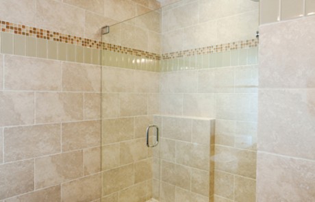 glass shower enclosure