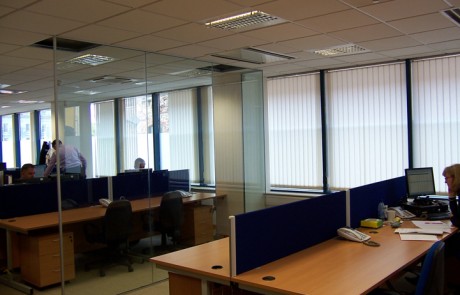office Glass Partitions Cork
