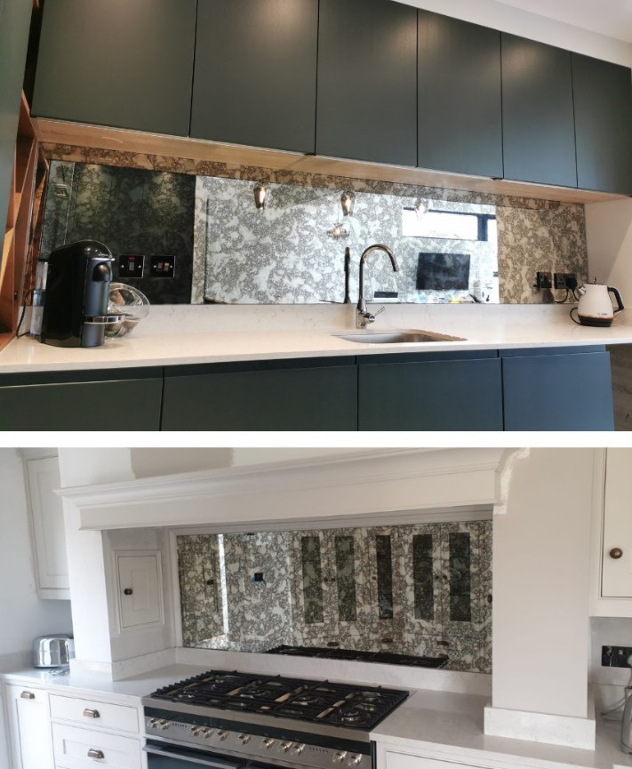 Antique Mirror 6 Antique Mirror Kitchen Splashback 007