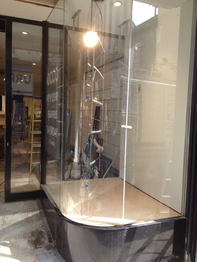 Curved Glass Shopfront Curved Glass Shop Front Fitted By Nsg Cork