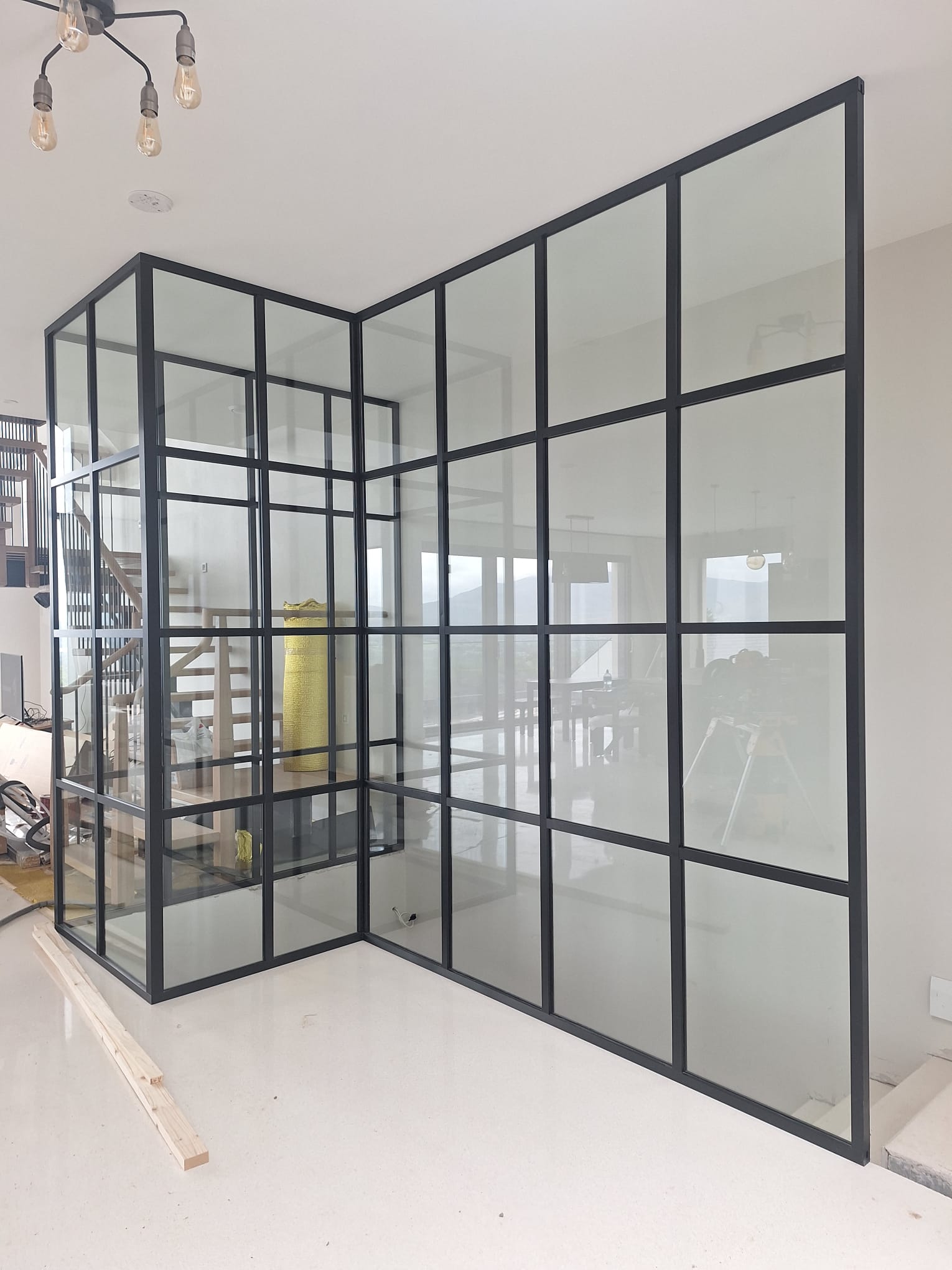 Crittal Style Glass Partition 001 1