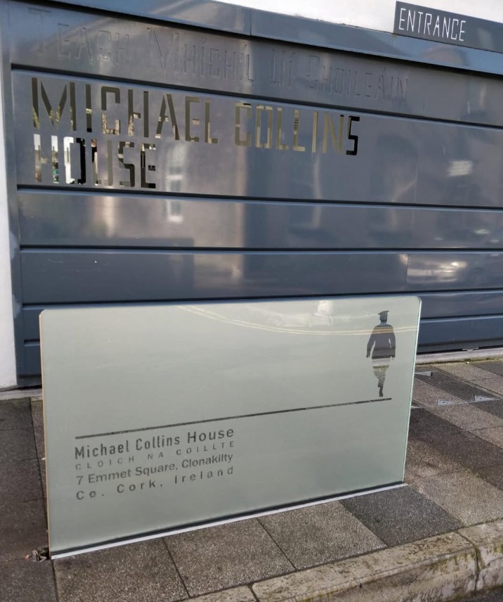 External Glass Barriers 2 Glass Balustrade Incorporating Signage