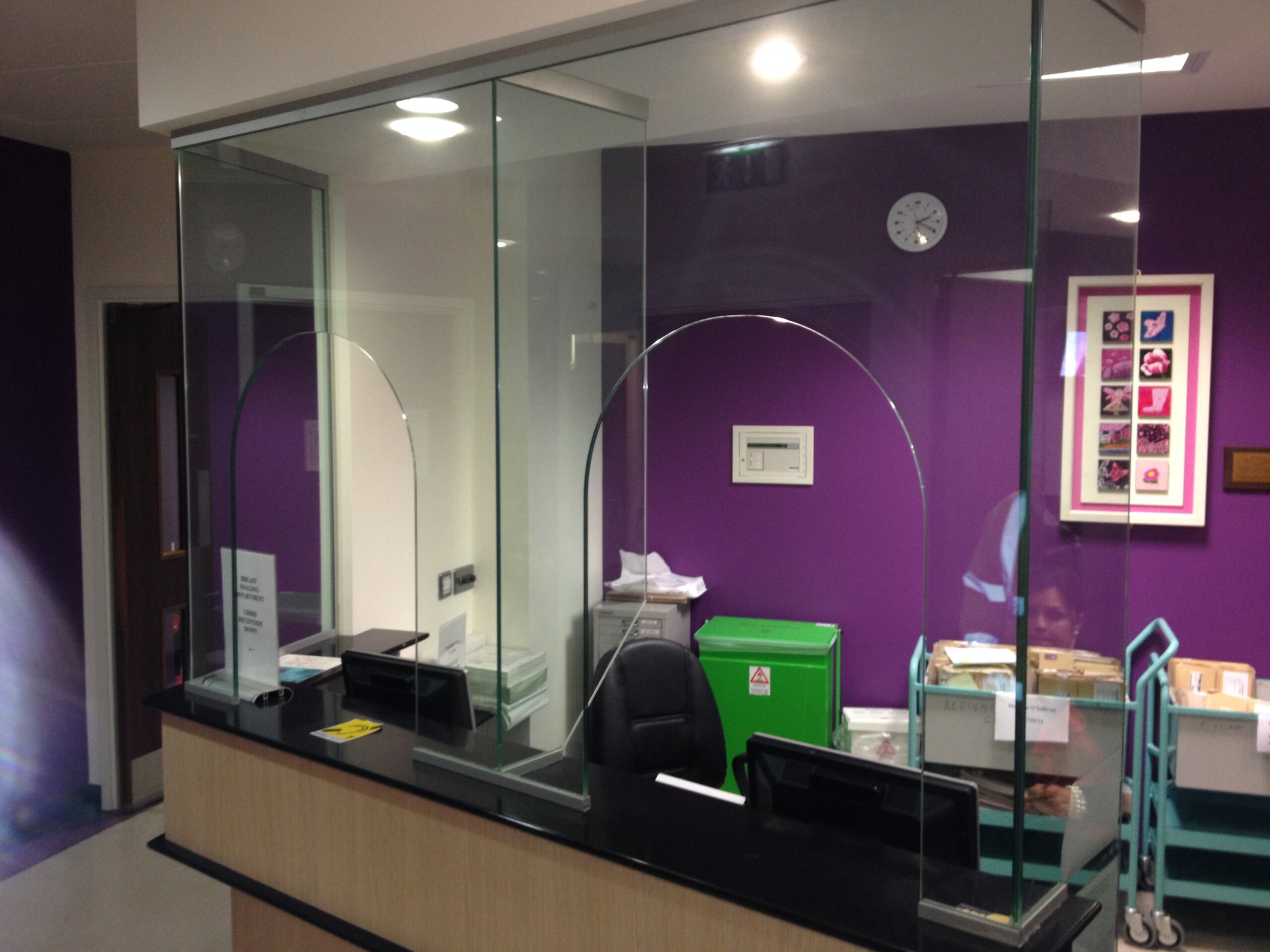 Hospital Reception Screen Scaled