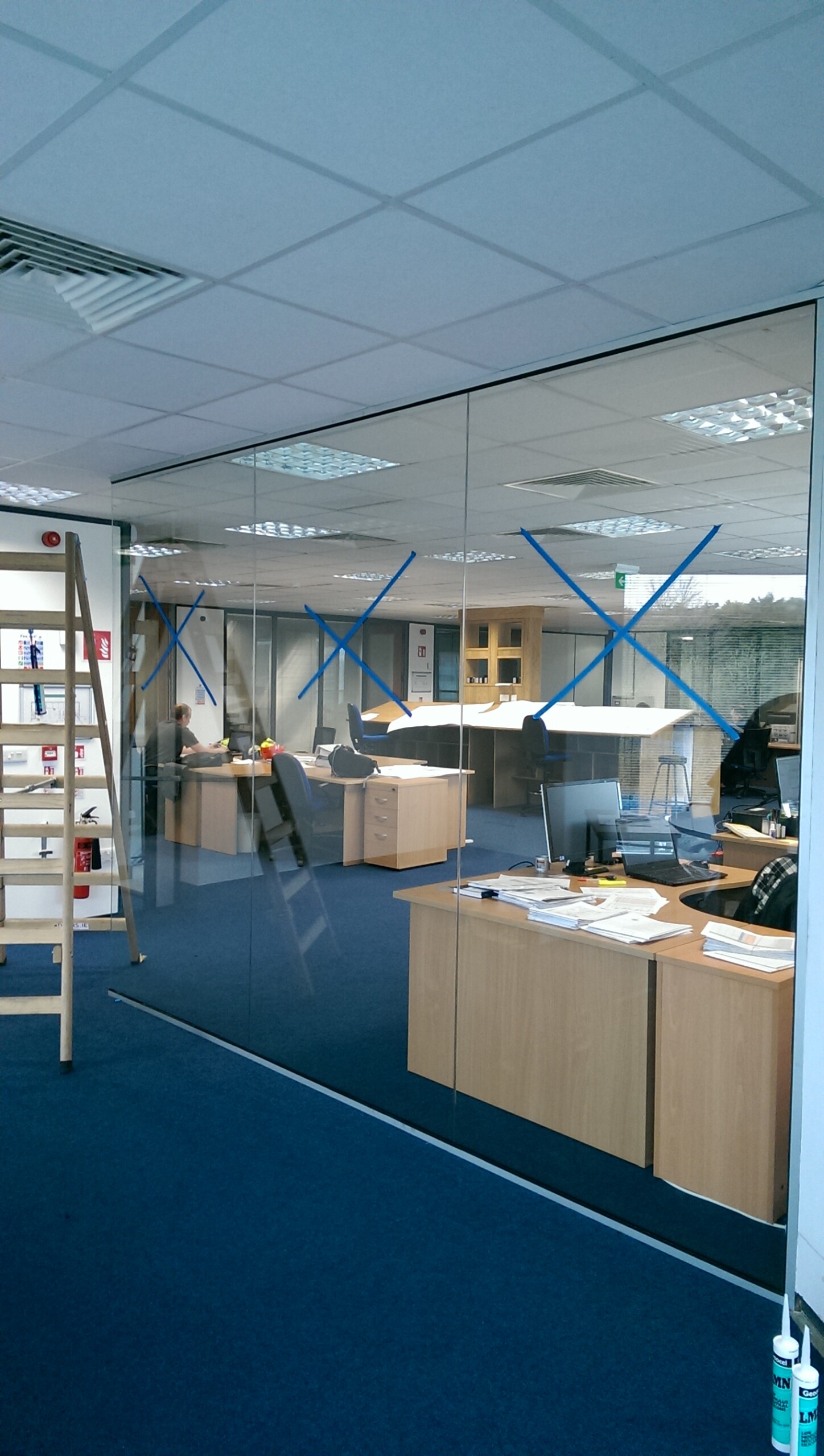 Nsg Glass Office Partitions 9 Office Dividing Screen1 Scaled