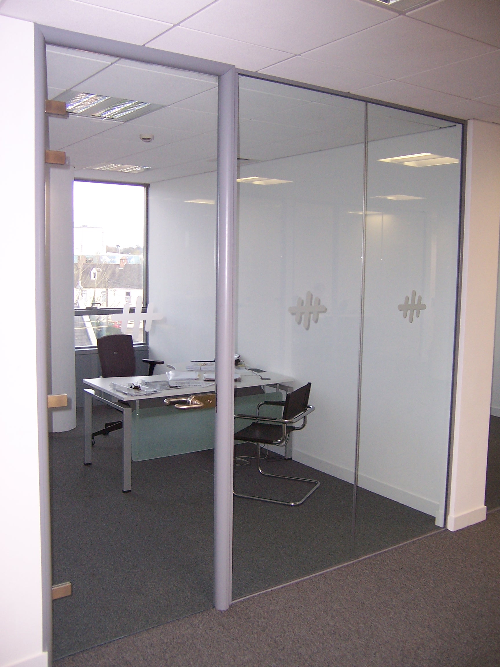Nsg Glass Office Partitions 6 Office Partition 004