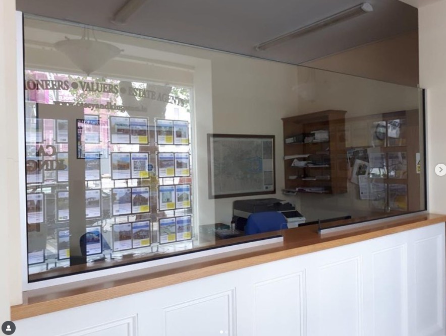 Simple U Channel Fixed Security Screen