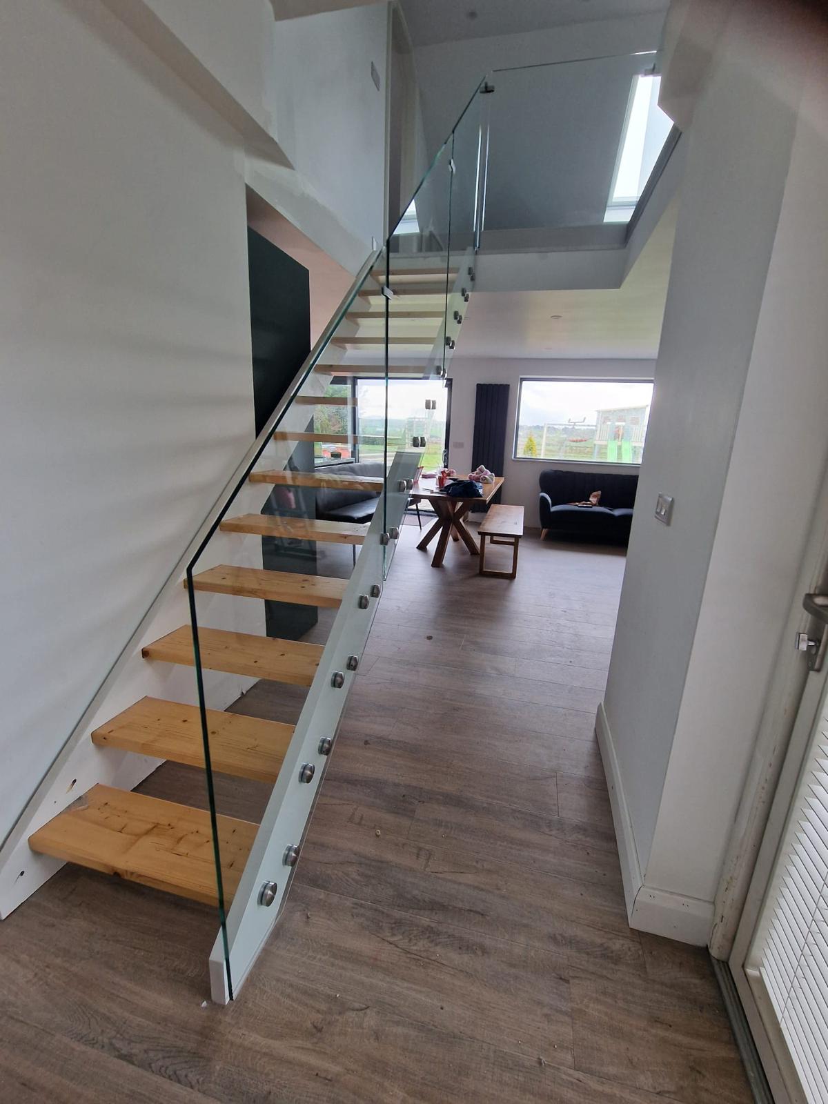 Stair Glass Panel 01