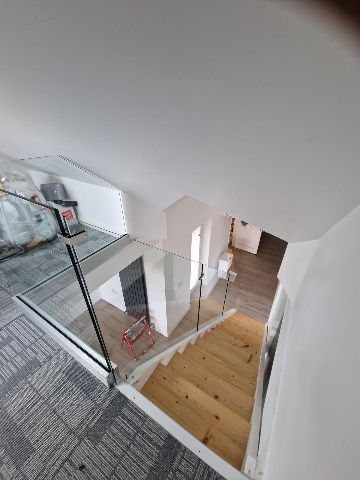 Stair Glass Panel 02