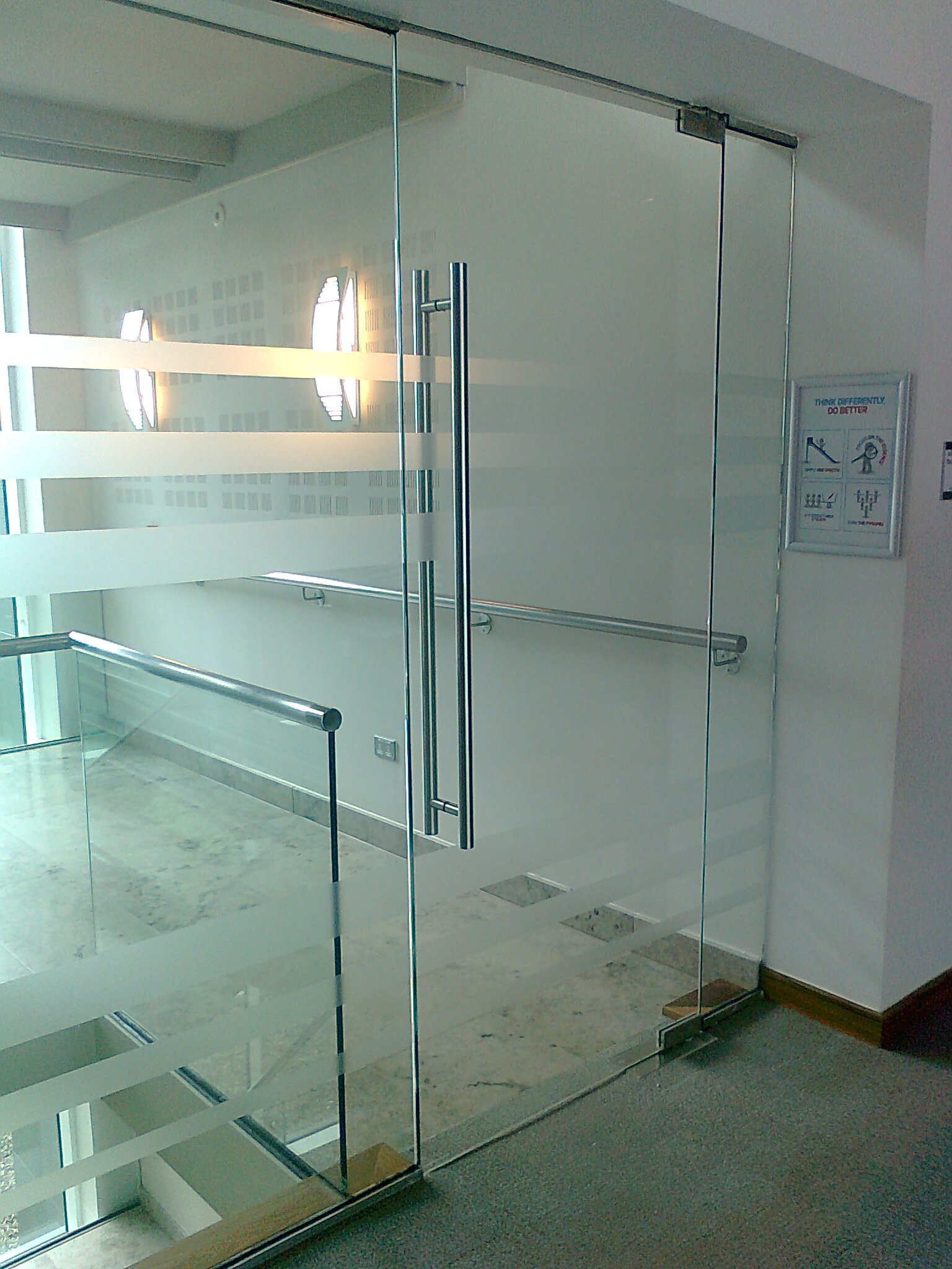 Nsg Swing Glass Doors 3 Toughened Swing Doors Full Height 007 1