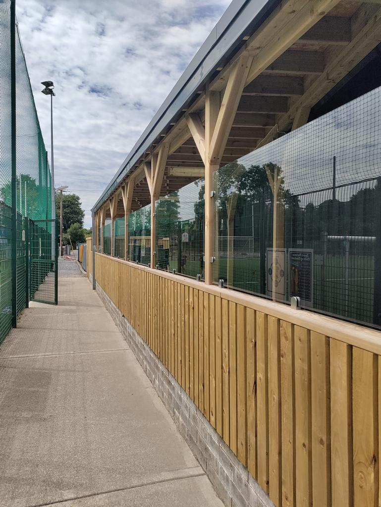 Balustrade Glazing External With Clamps 0012