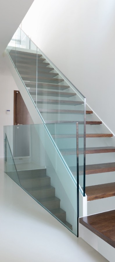 Concealed Sandwich Plate Glass Balustrading
