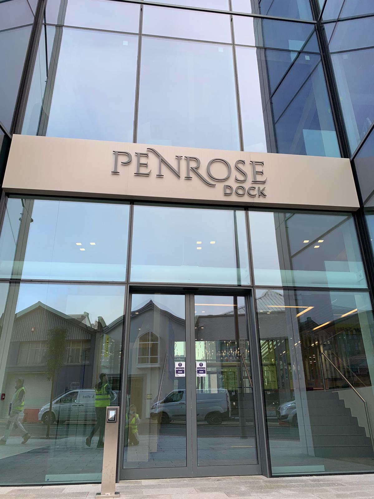 Northside Glass Ltd. Installed The External Double Glazing Facade For The Prominent &Quot;Penrose Dock&Quot; Commercial Building In Cork, Ireland.