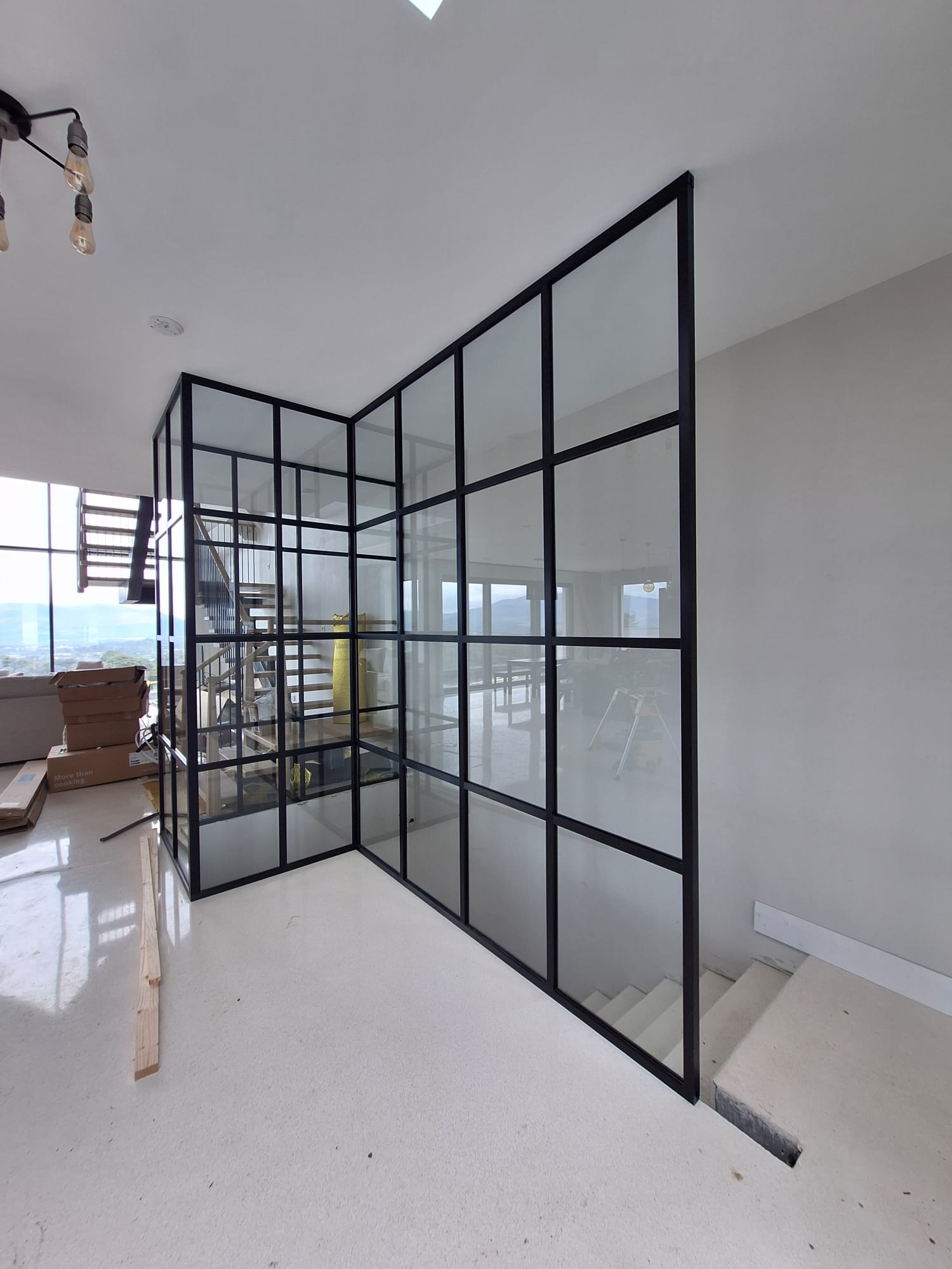 Glass Partition In Crittal Style 007