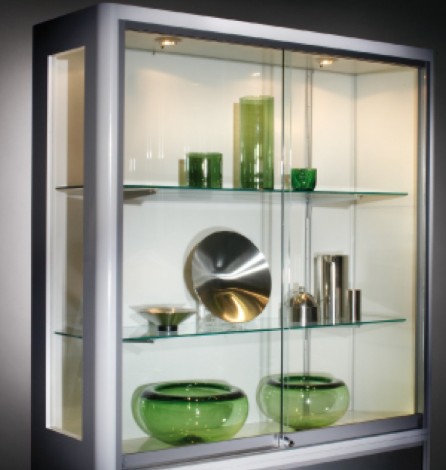 Nsg Cabinet Display Doors 2 Sliding Doors And Glass Shelving Init 007 1