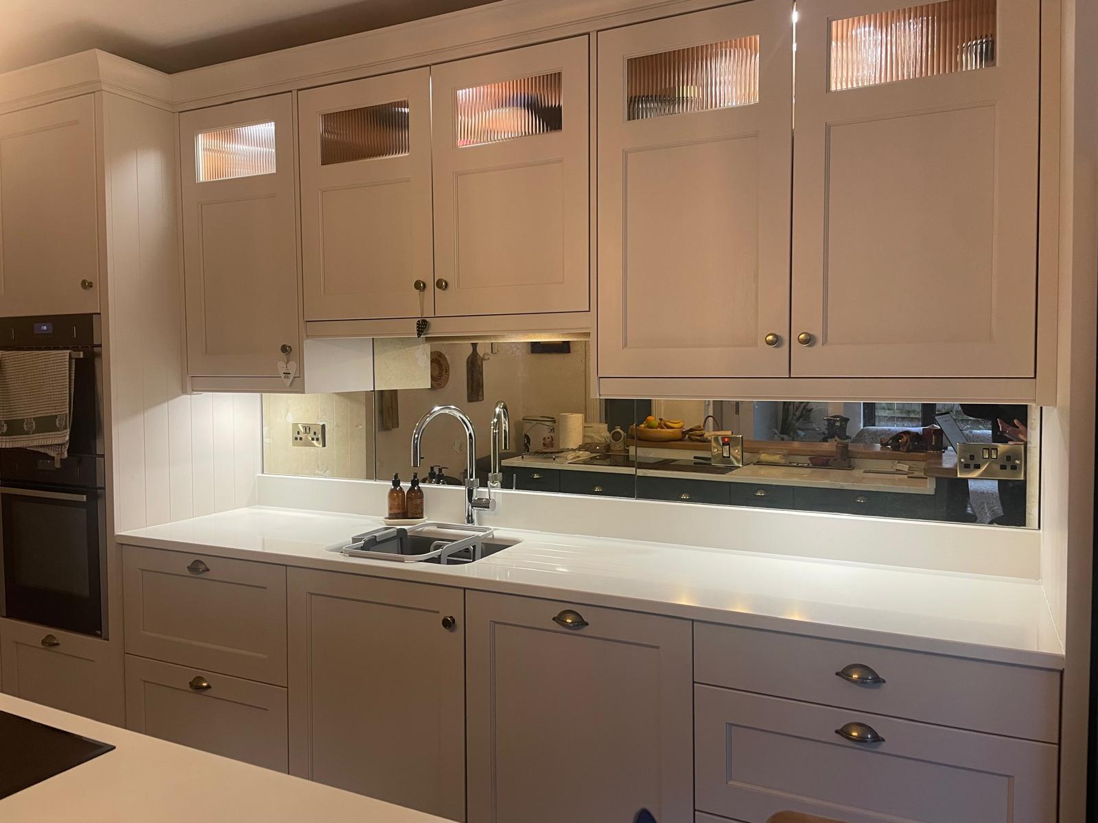 Antique Mirror 12 Antique Mirror Splashback In Kitchen 002