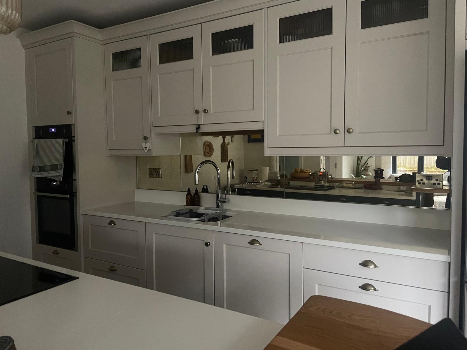 Antique Mirror 1 Antique Mirror Splashback In Kitchen 004